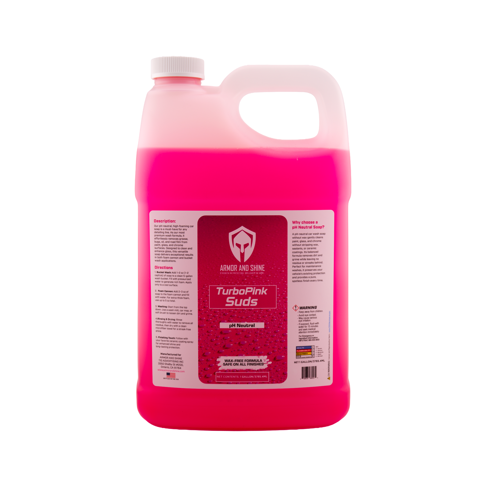 TurboPink™ Soap - pH Neutral (1 Gallon)